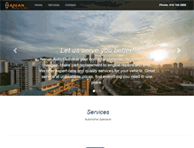 Tablet Screenshot of nanakautocentre.com